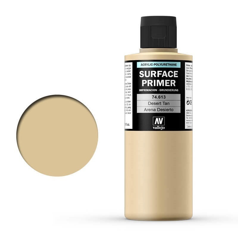 Vallejo AV74613 Surface Primer Desert Tan 200ml