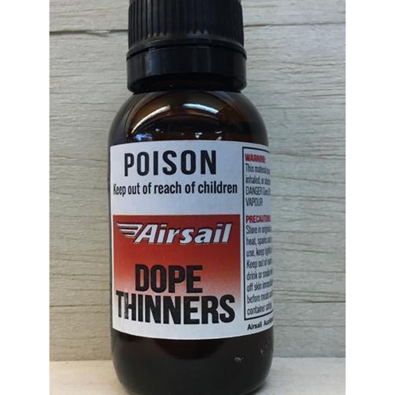 Airsail Dope Thinners - 50ml Bottle