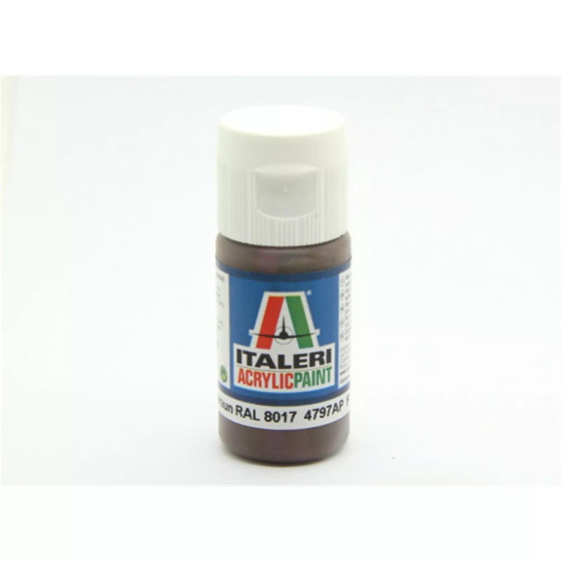 Vallejo by Italeri 4797 Paint FLAT PZ. SCHOKOBRAUN RAL 8017