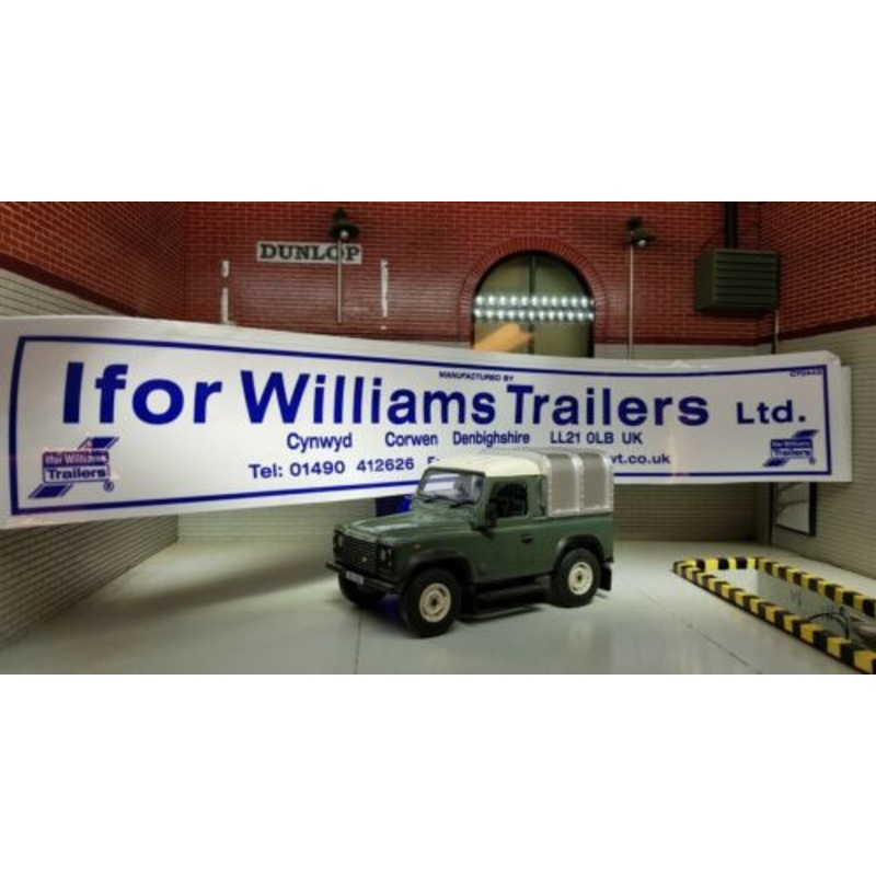 Ifor Williams Details Livestock Tipping Tiltbed Flatbed Trailer Decal Sticker
