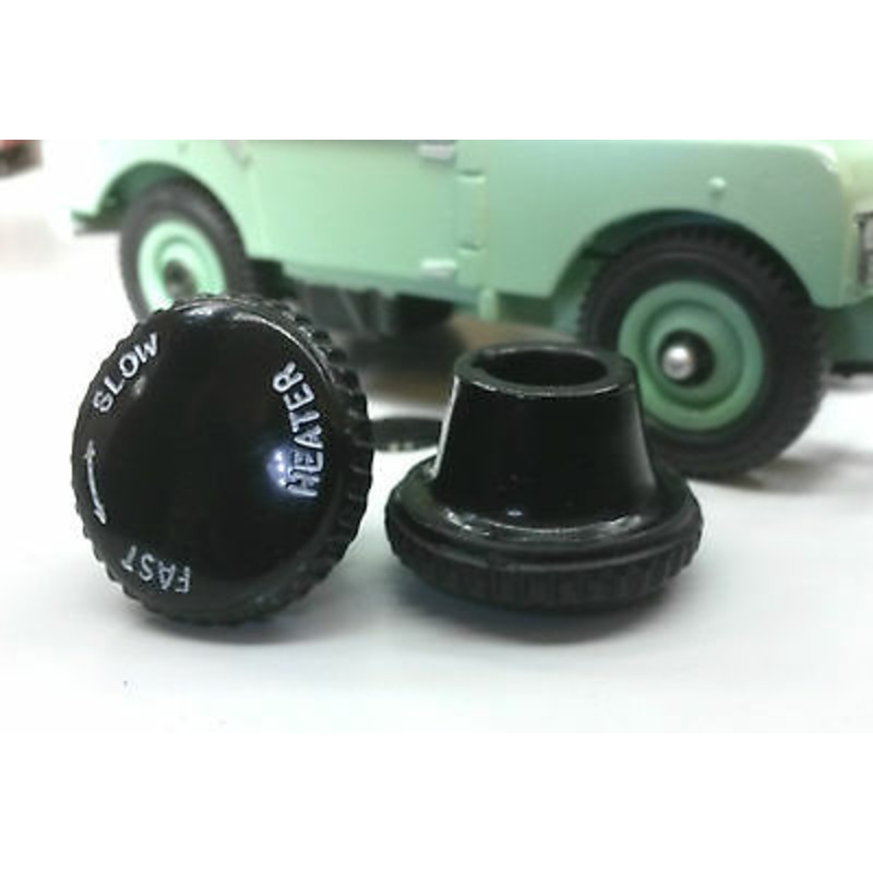 Morris Minor Triumph Dash Smiths Heater Control Quality Rheostat Knob Short Stem