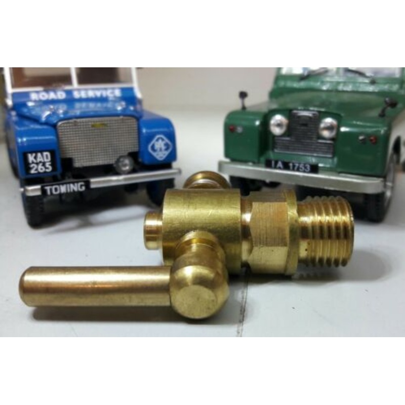Radiator Engine Block Drain Tap Brass 1/4 BSP