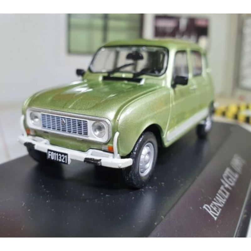 Renault 4 Green 1985 GTL  Deagostini 1:43
