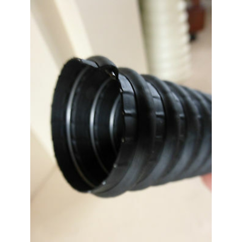 Round Smiths Heater Quality Black Demist Ducting Tube Hose Triumph TR2 TR3 TR3a