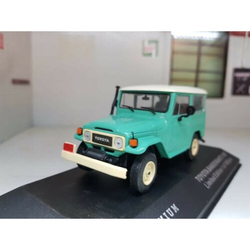 Toyota Land Cruiser J40 1967 Green Bandeirante Triple 9 1:43