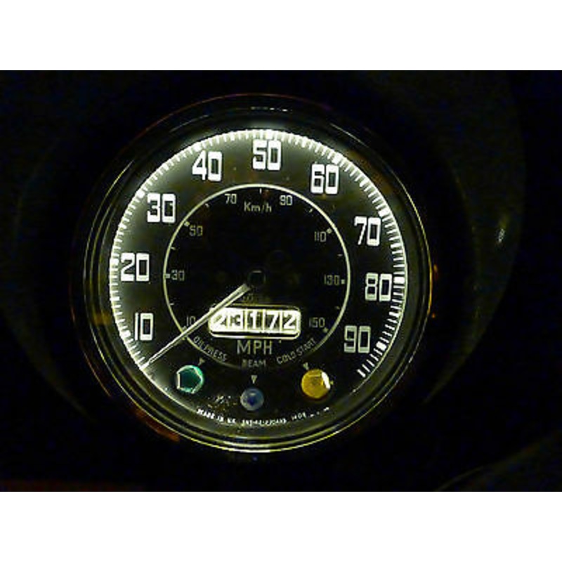 Triumph Stag Dolomite LED Dash Instrument White Warm SMD Bulb Upgrade x2