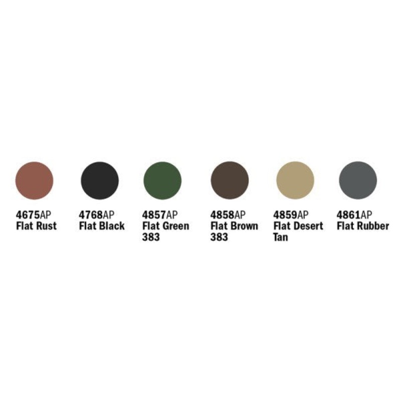 Vallejo by Italeri 442AP PAINT - MODERN MILITARY - 6 PCS