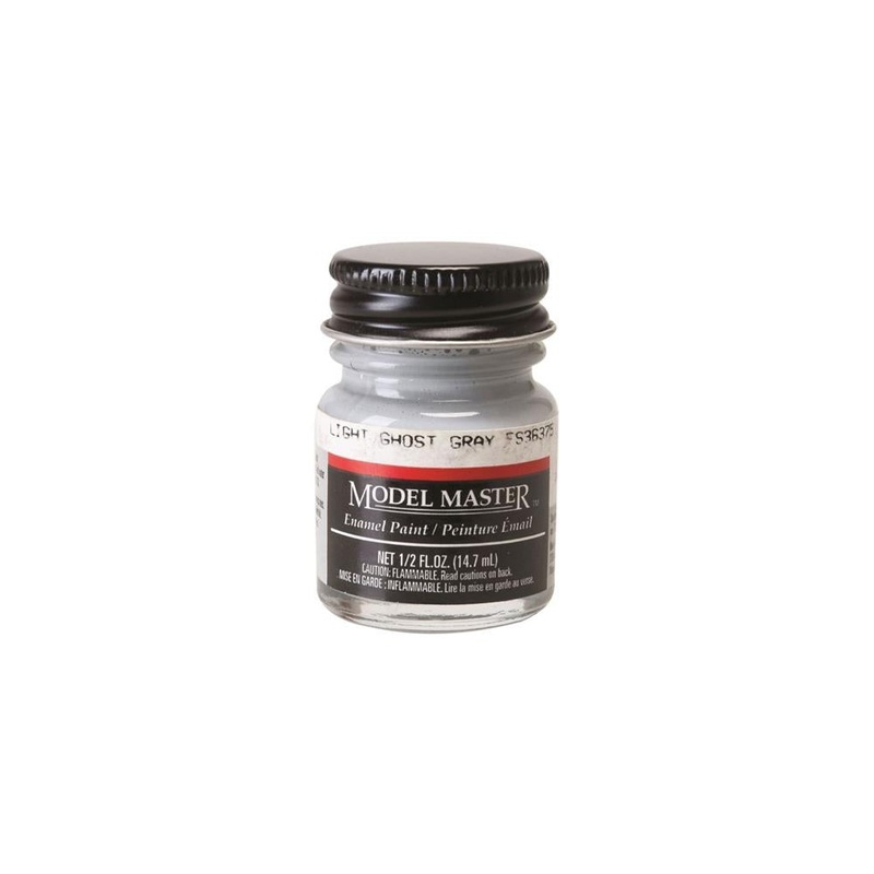 zxTestors 1728 Bottle Enamel: Lgt Ghost Gray