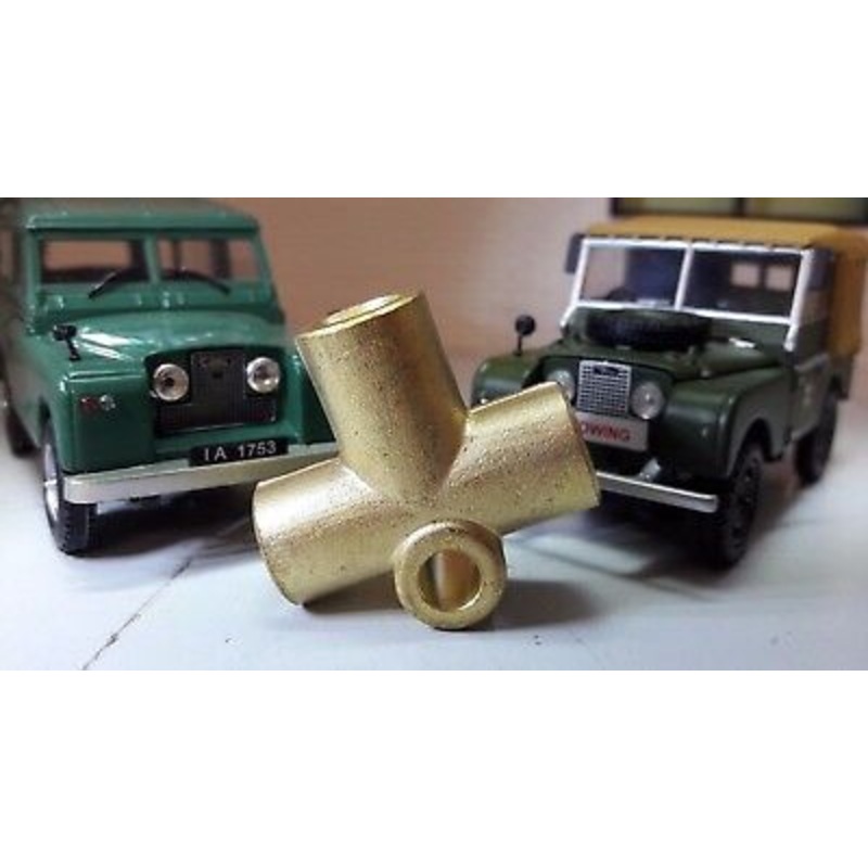 3H2424 3 Way UNF Brake Pipe Union T Tee Connector