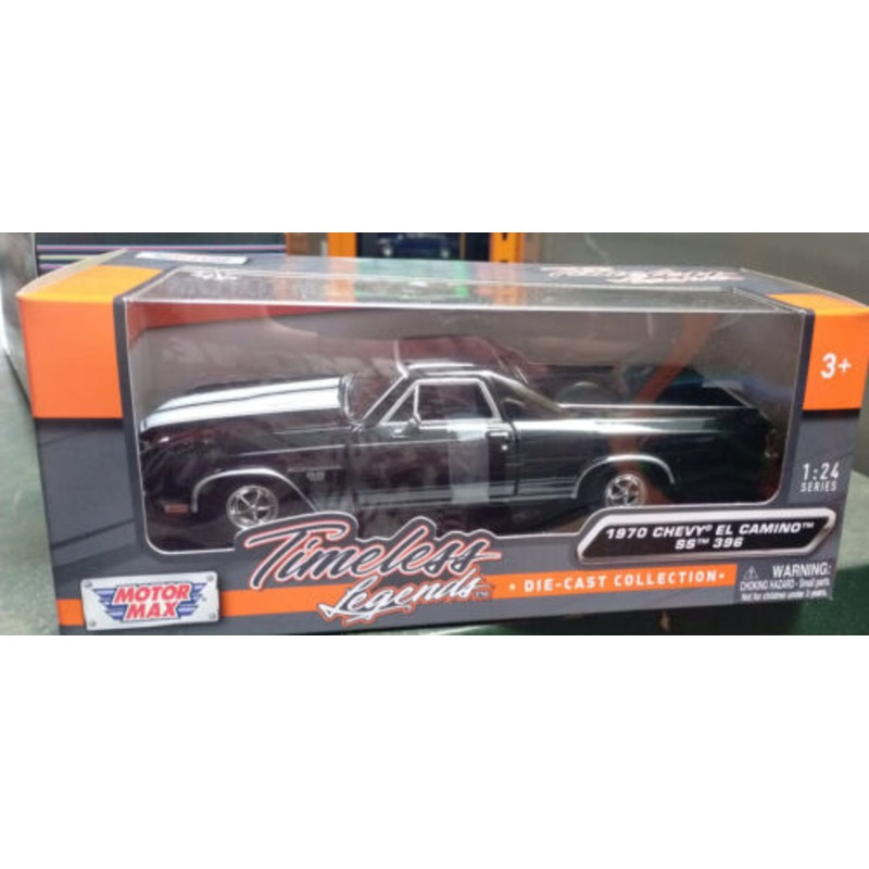 Chevy 1970 El Camino SS 396 Pickup Truck Motormax 1:24