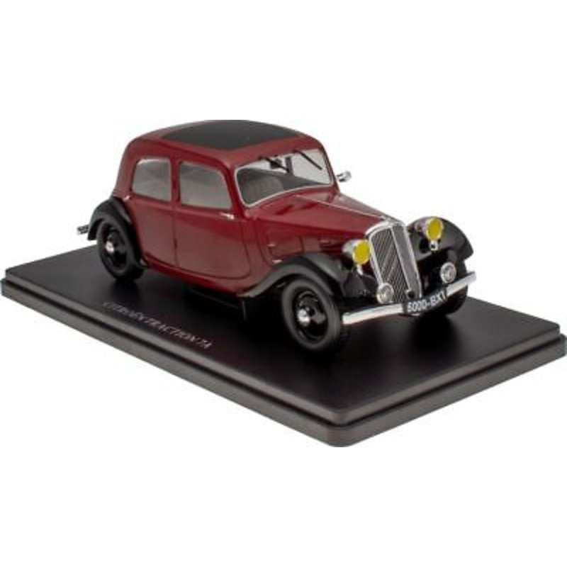 Citroen Traction 7A 1934 Red Vintage Car Altaya 1:24