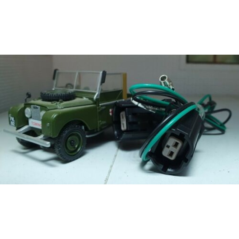 Headlamp Headlight Bulb Mount Connection Plugs x2 for Toylander Electric Car