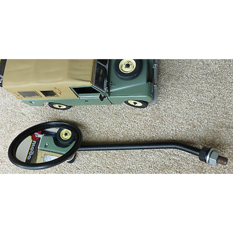 Land Rover  Series 2a 3 Door Wing Mirrors 606187 Extra Long Arm Stainless Steel x2