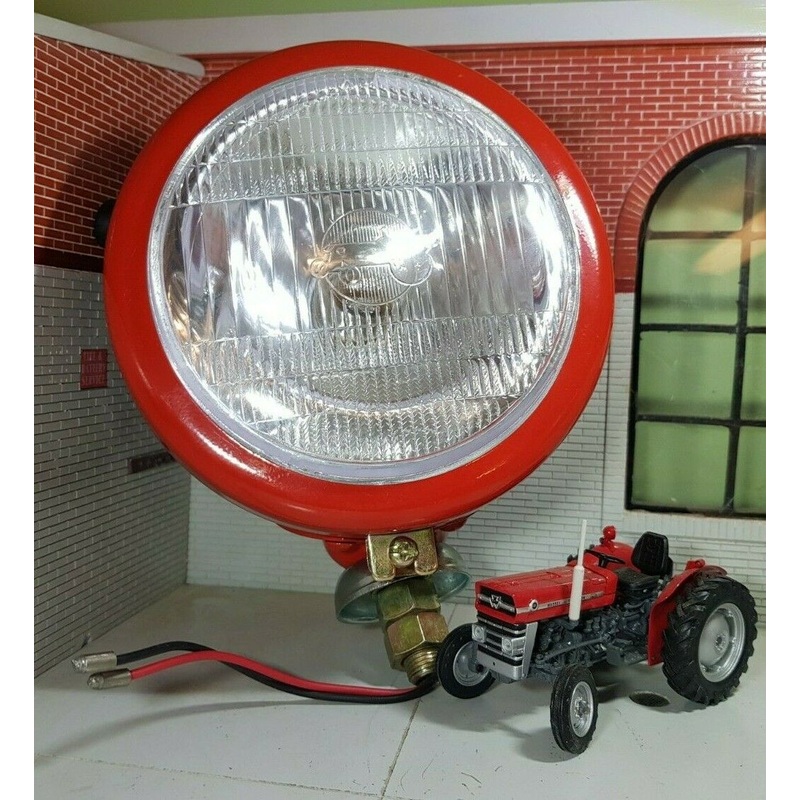 Massey Ferguson 35 135 165 Red Tractor Plough Work Lamp Light & Switch OEM Type