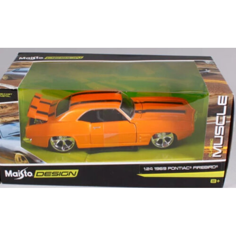 Pontiac Firebird Lowered Custom Hot Rod Muscle 31040 Maisto 1:24