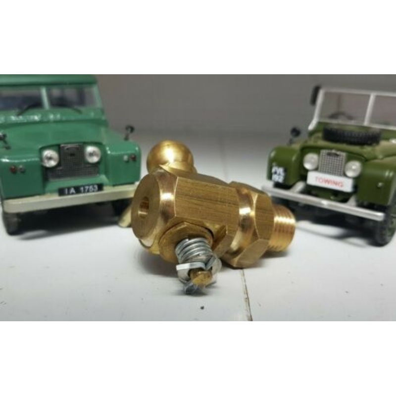 Radiator Engine Block Drain Tap Brass 243237 1/4 BSP Land Rover Series 1, 2 2a