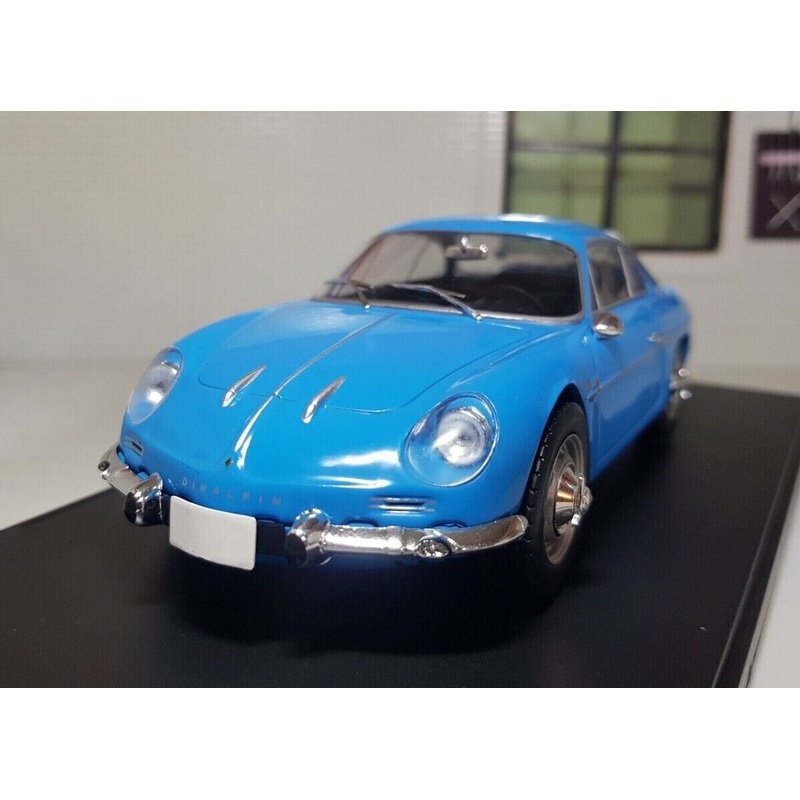 Renault Alpine Dinalpine A110 Berlinette 1972 Blue Diecast Model G Scale1:24