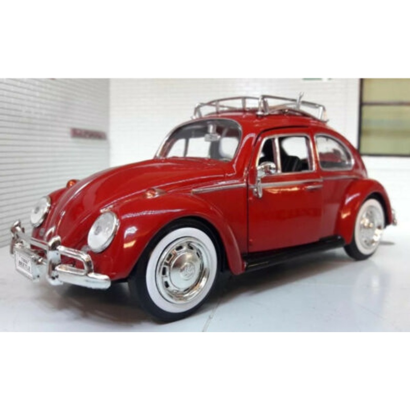 Volkswagen 1959 VW Beetle With Roof Rack 79559 Motormax 1:24