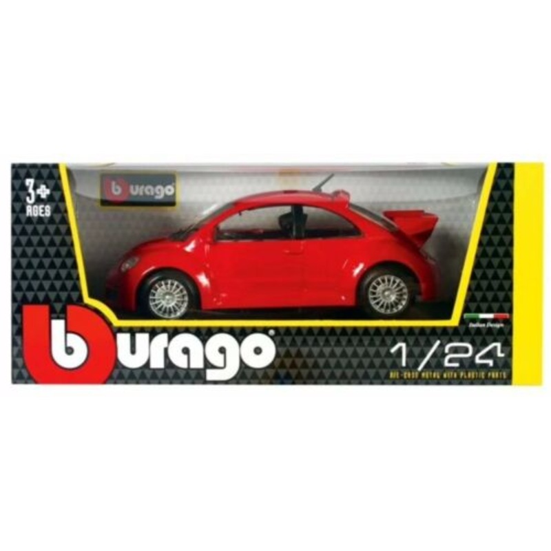 Volkswagen VW 2001 Beetle RSi Red 3.2 VR6 22115 Bburago 1:24