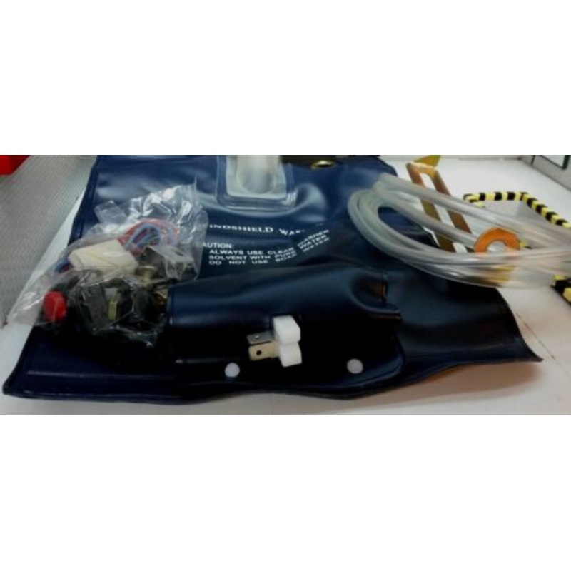 Classic & Kit Car Windscreen Washer Bottle Bag Jets Switch & Hose Kit 1.5L Quality
