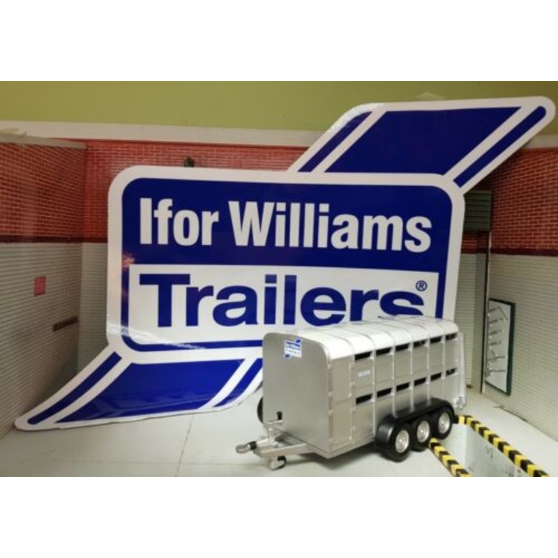 Ifor Williams OEM Livestock Tipping Tiltbed Flatbed Trailer Large Decal Sticker