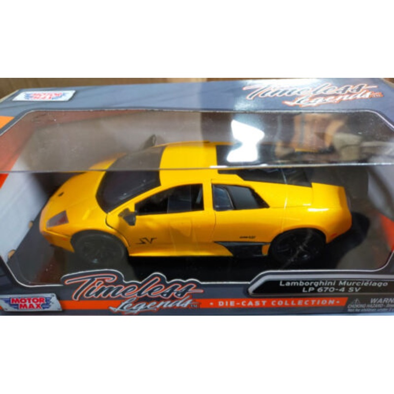 Lamborghini 2010 Murcielago SV LP670-4  Motormax 1:24
