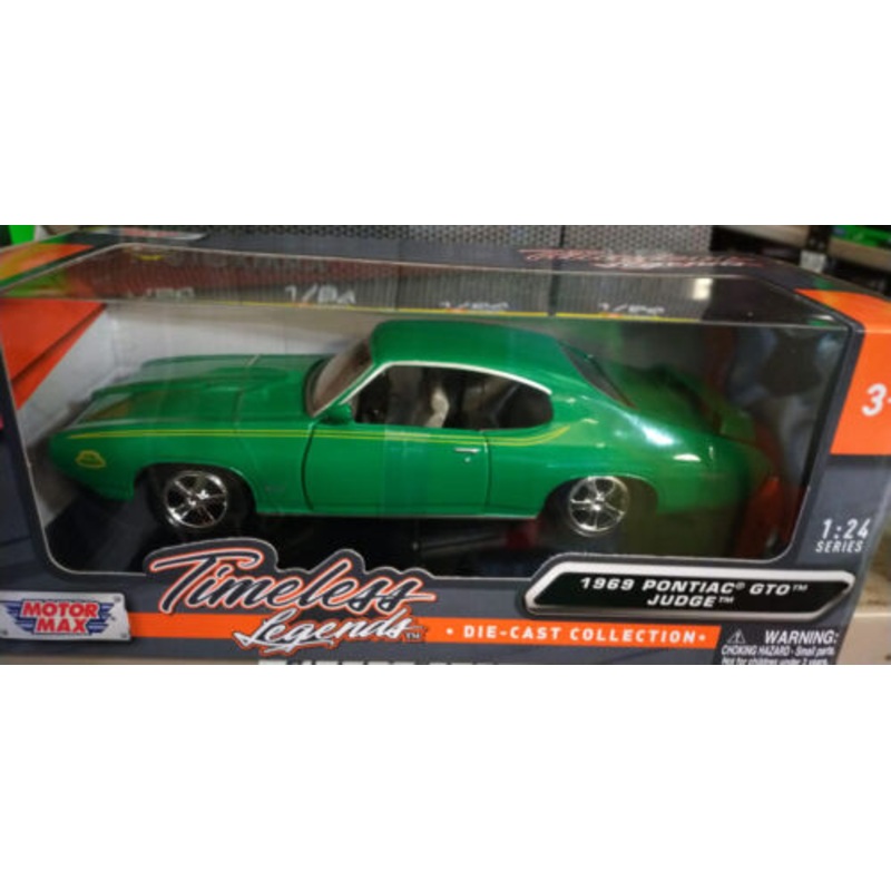 Pontiac GTO 1969 Judge Ram Air III Motormax 73242 1:24