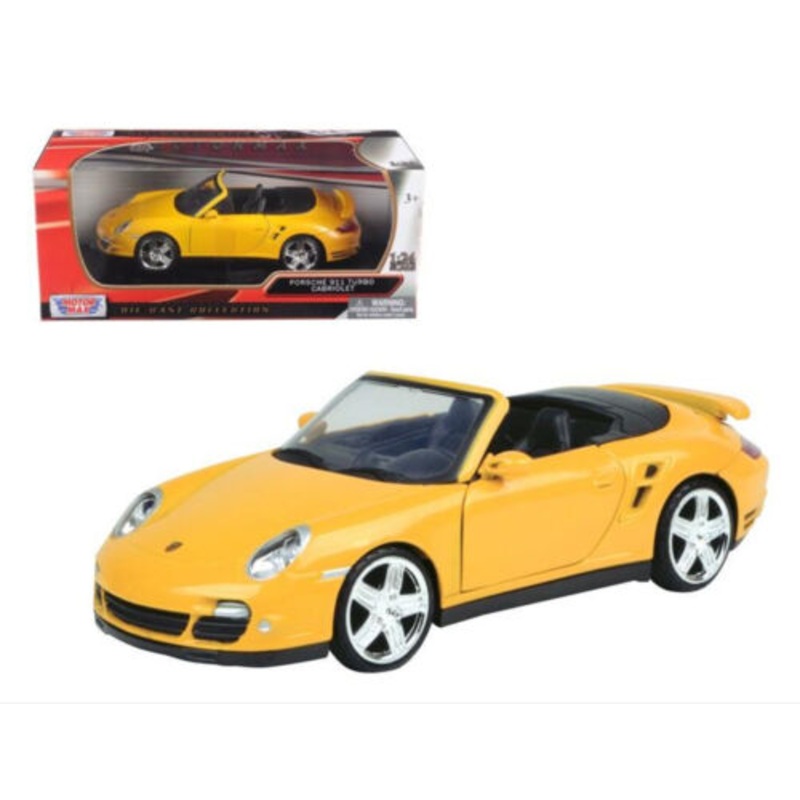 Porsche 2011 911 Turbo 997 Cabriolet 73348 Motormax 1:24