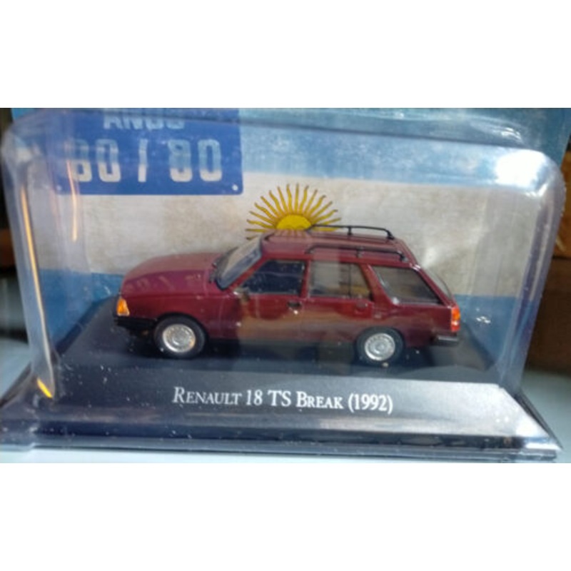 Renault 1992 18 TS Break 1:43|Red