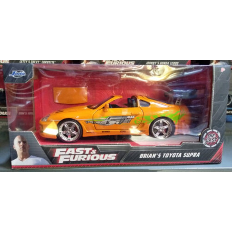 Toyota 1995 Supra Brian Fast And Furious Jada 1:24