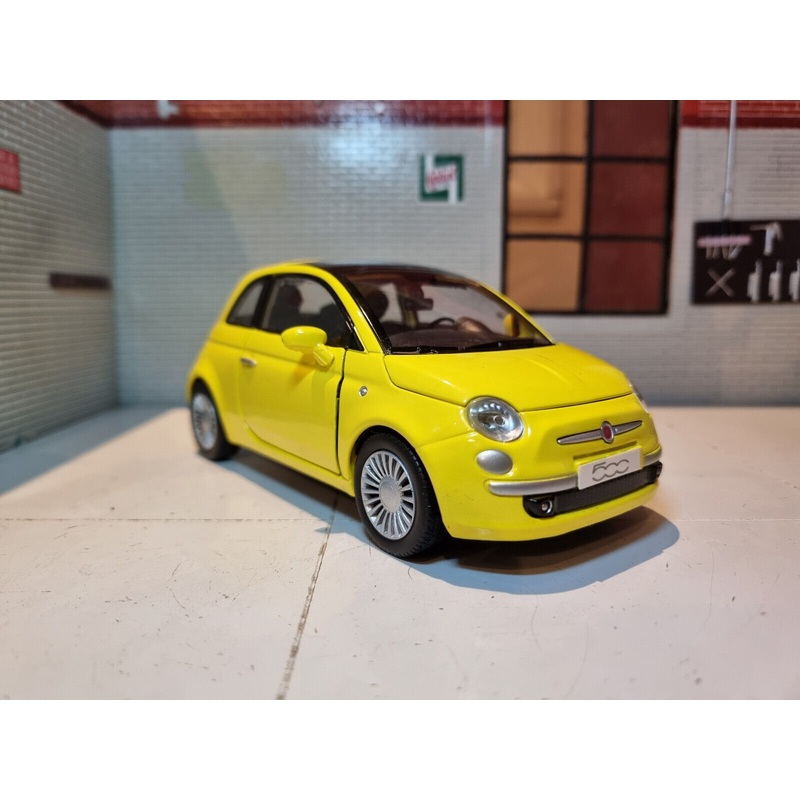 Fiat 500 2007 Supermini 73373 Motormax 1:24