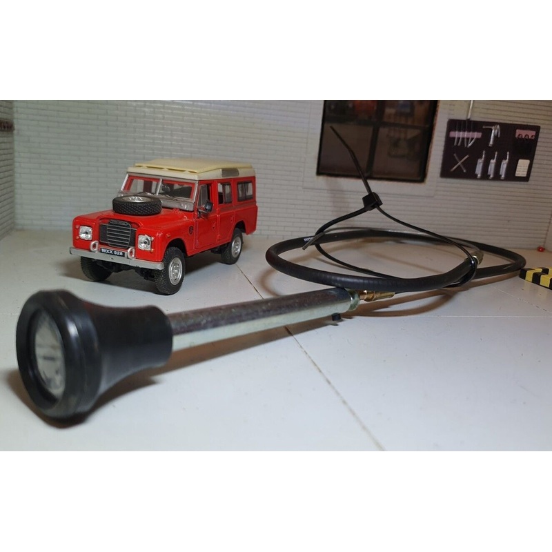 Land Rover Series 3 Diesel Stop Cable RHD Column Mounted Switch NRC4369