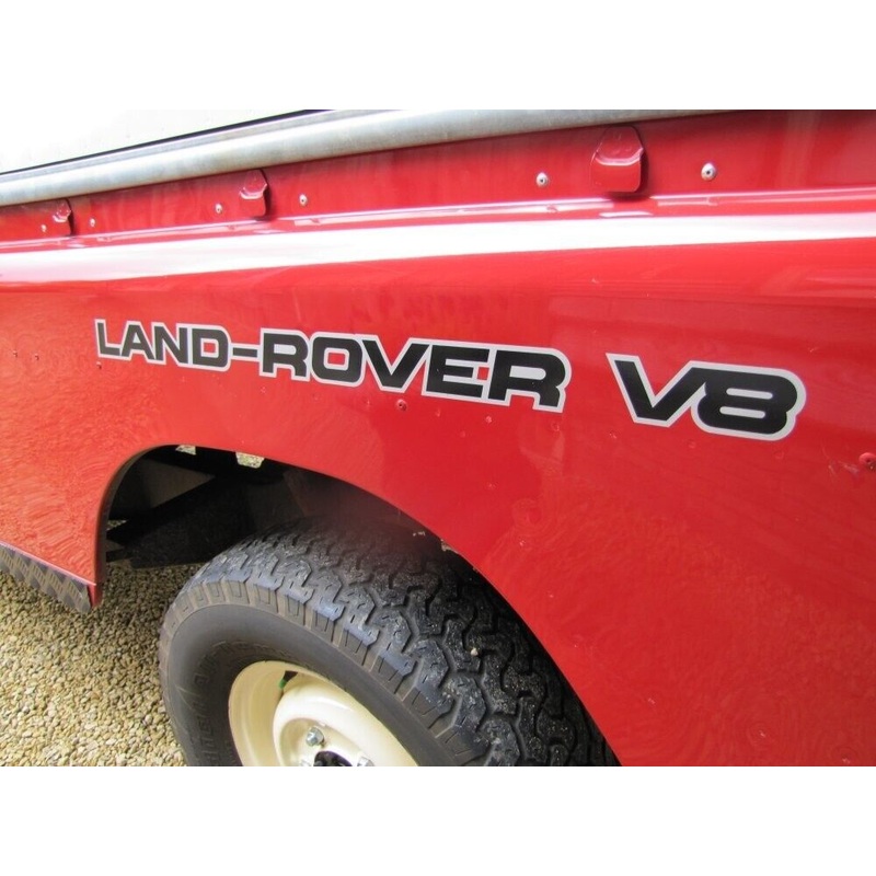 Land Rover Series 3 Stage 1 V8 MRC7425 109 LWB Decal Set