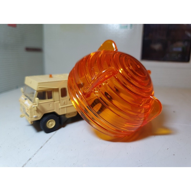 Land Rover Series Military Lightweight RAF 600868 Amber Indicator Screw Fitting Lens