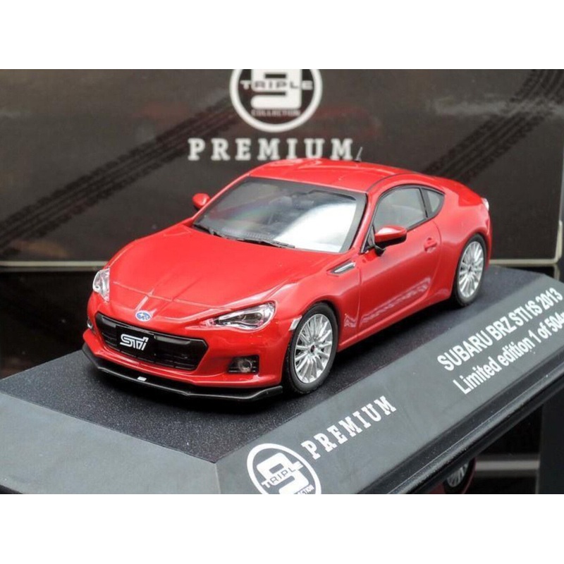 Subaru 2013 BRZ STi T9P10021 Triple 9 1:43