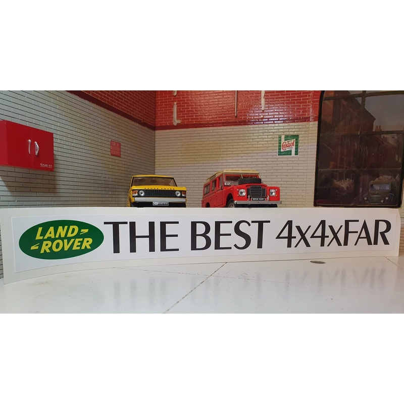 The Best 4x4xFar Land Rover Decal