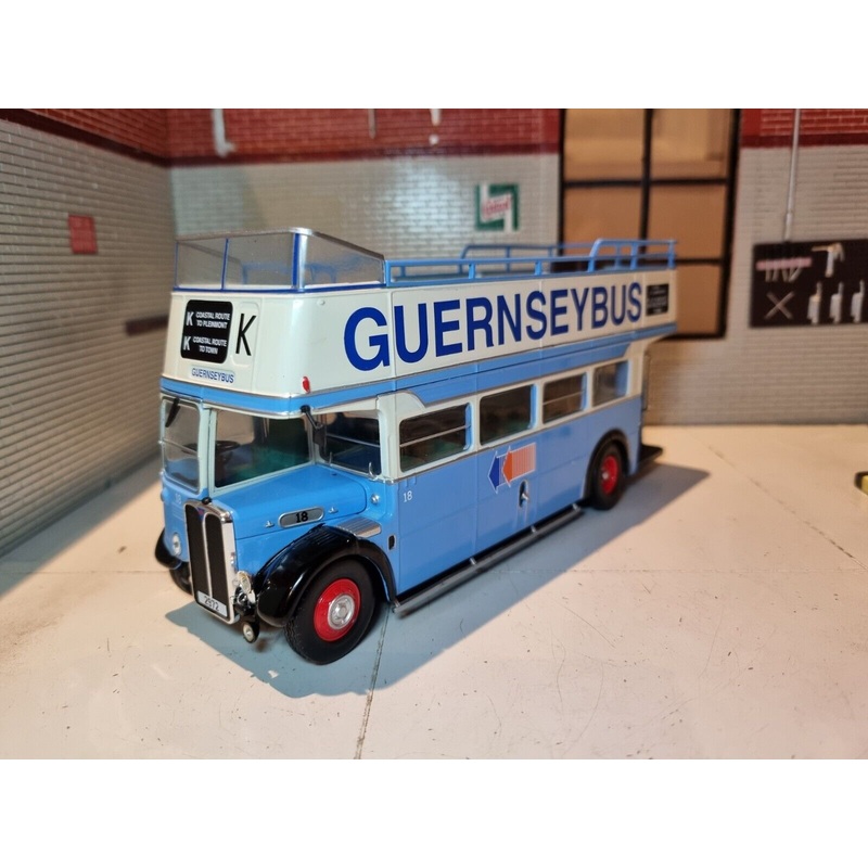 AEC 1947 Regent 3 Guernsey Open Top Ex Magazine 1:43