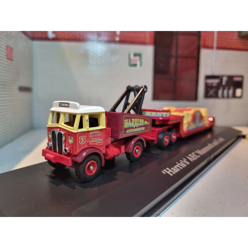 AEC Harris's Circus Mammoth and Load Amusements Lorry 4654104 Atlas 1:76