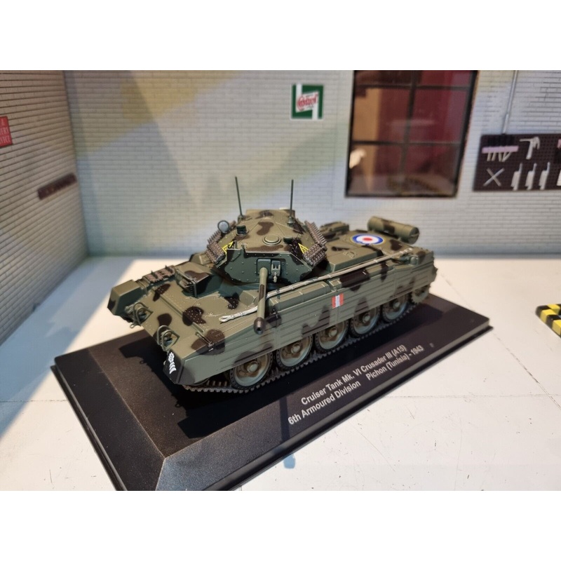 British Army Tank 1943 Crusader Cruiser III (A15) Mk.6 VI 1:43