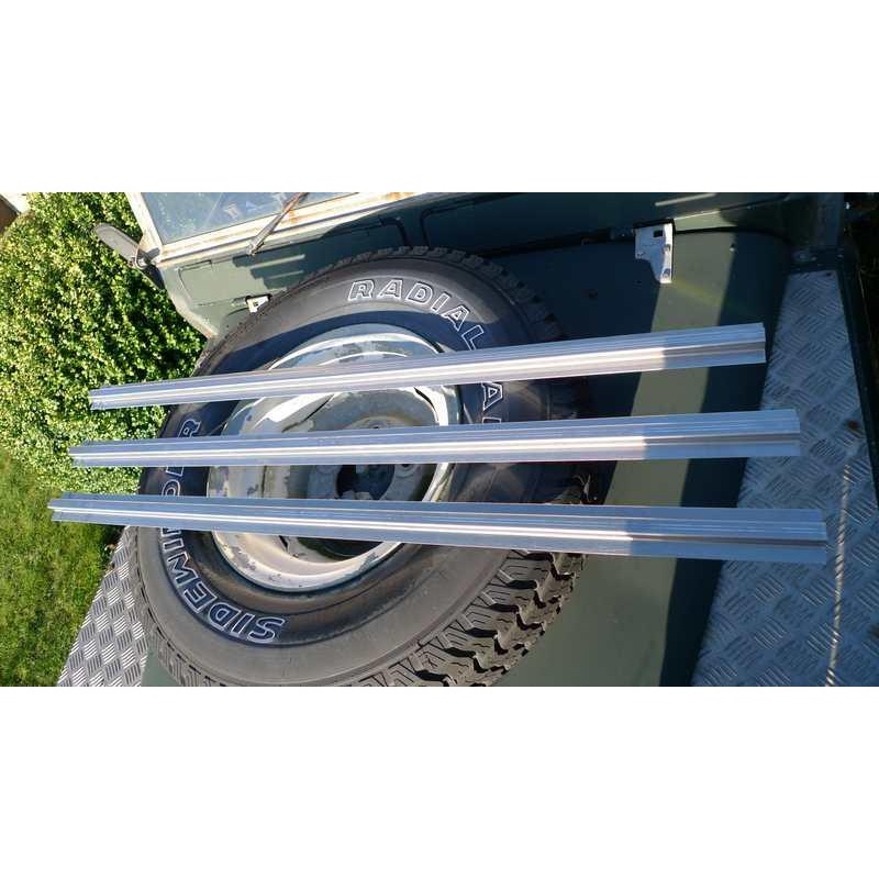 Land Rover Series 1 86 88 Rear Body Tub Floor Repair Top Hat Sections 1953-58