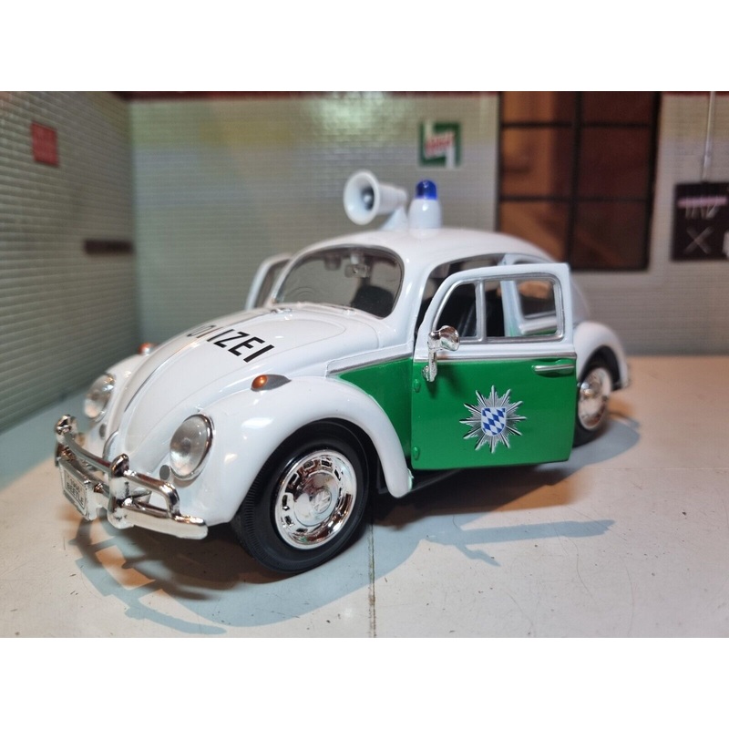 Volkswagen Beetle 1966 German Police Car 79588 Morotmax 1:24