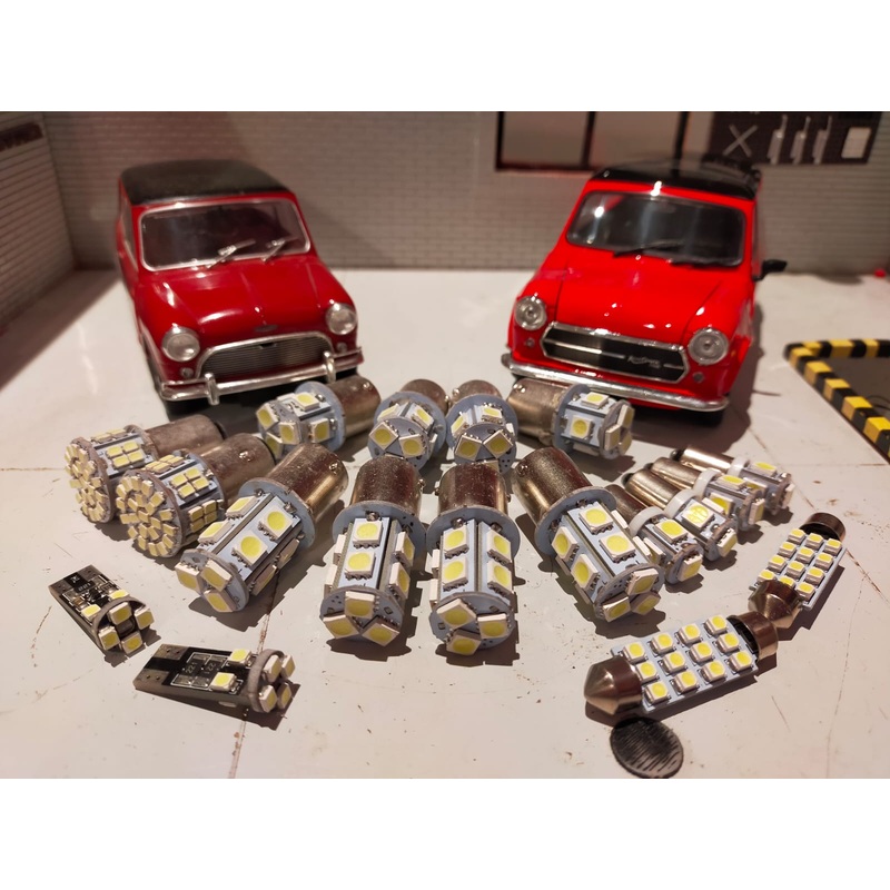 Classic Rover Austin Mini LED External Bulb Set Kit (No Headlights)