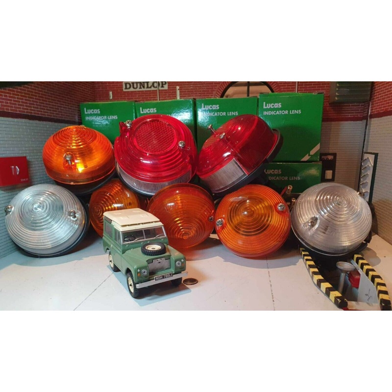 Land Rover Series 2a L760 L581 External Lights Complete Set (1967 onwards)