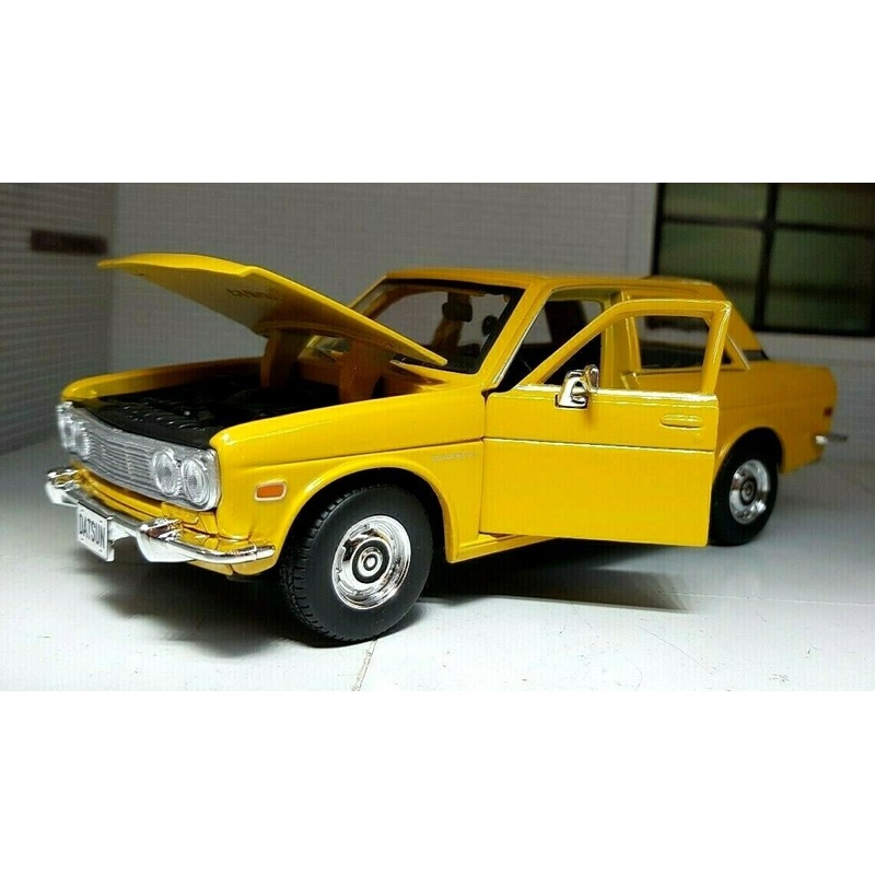 Datsun 510 1971 Yellow  31518 Maisto 1:24