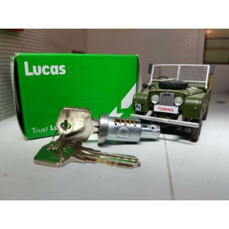 Land Rover Series 1 2 2a Genuine OEM Lucas Ignition Lock Barrel & Keys 395141