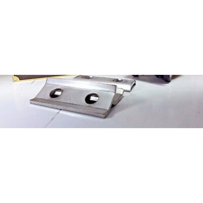 Land Rover Series 1 86  Lightweight Exhaust Bracket Clamp Plates x3 239715