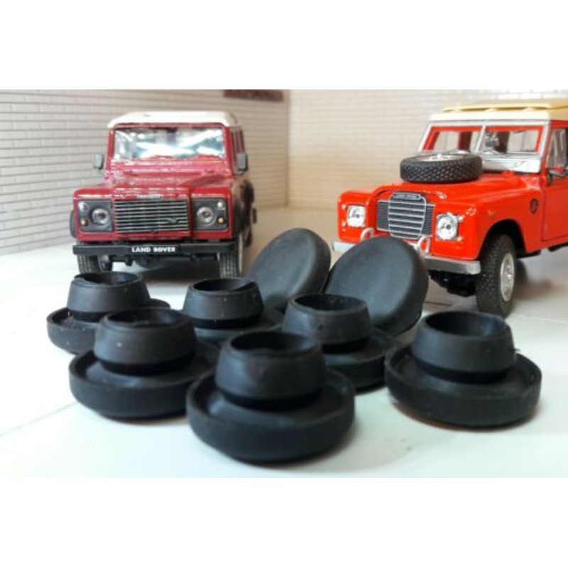 Land Rover Series 2 2a 3 109 LWB Middle Row Seat Frame Rubber Buffers 301347 x8