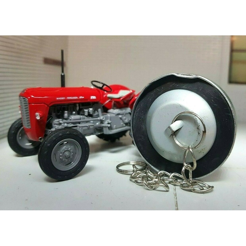 Massey Ferguson MF 35 35x 135 165 Perkins Engine Tractor Oil Filler Cap & Chain