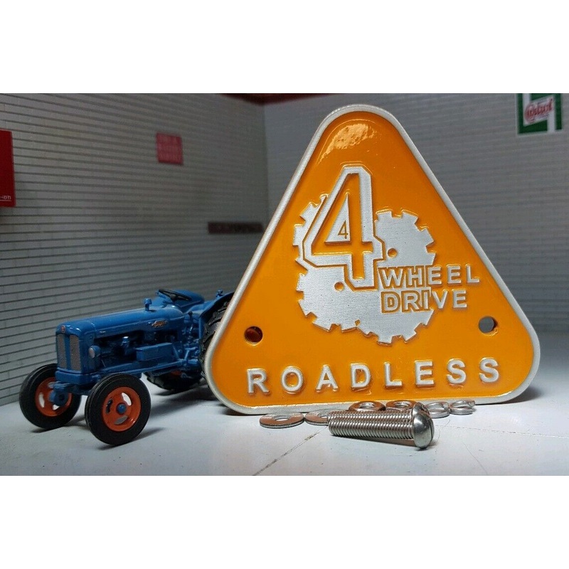 Roadless Cast Aluminium Grill/Tub Badge