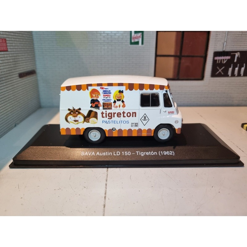 SAVA 1962 Austin LD 150 Tigreton Ex Magazine 1:43